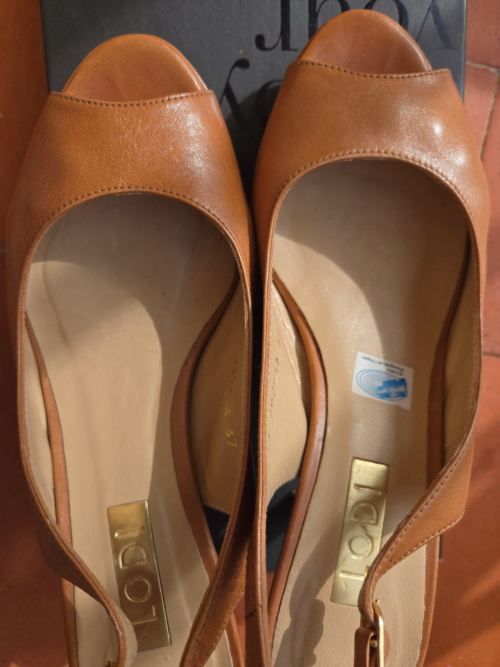 Lodi peep toe. Size 37 – photo 10
